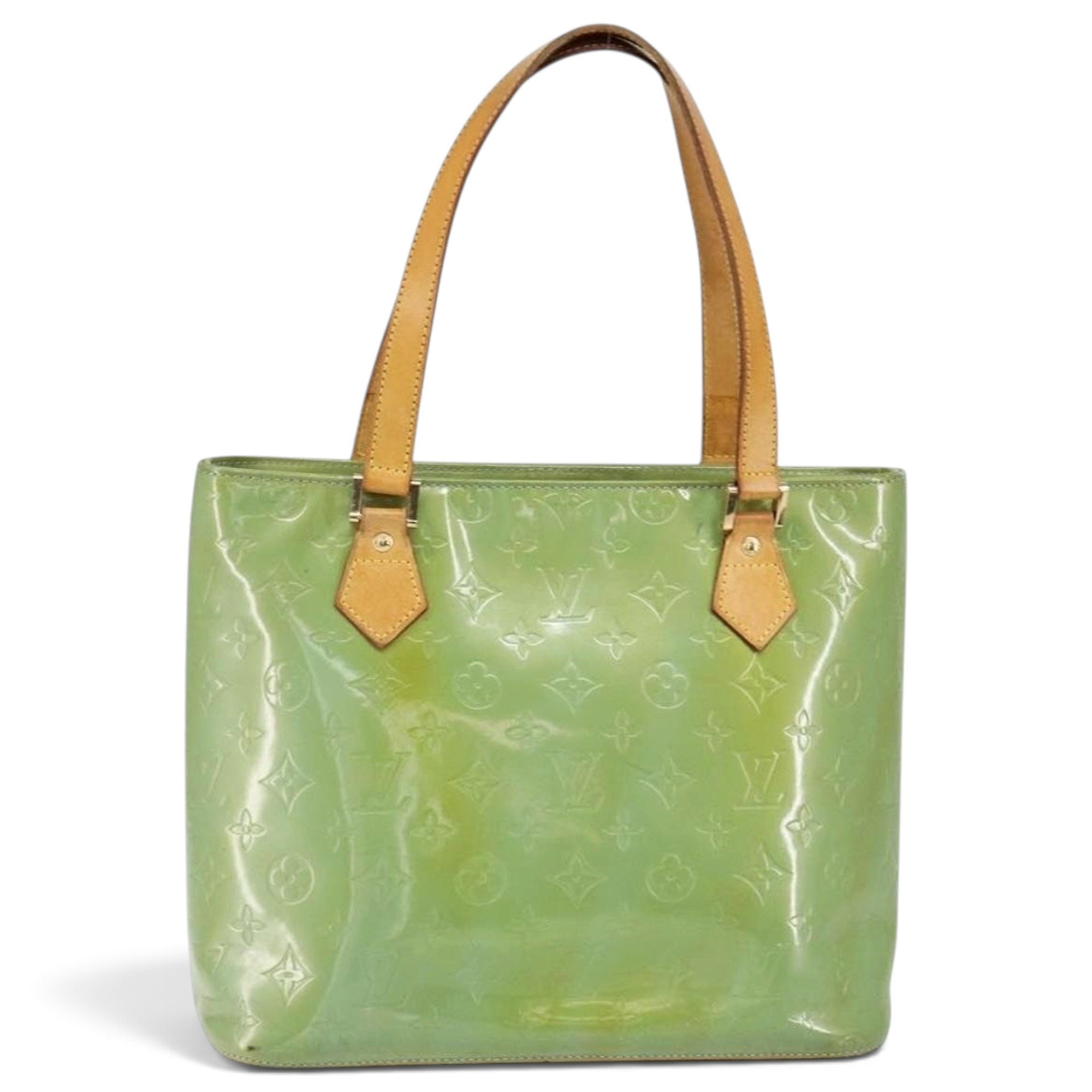 Houston patent leather handbag