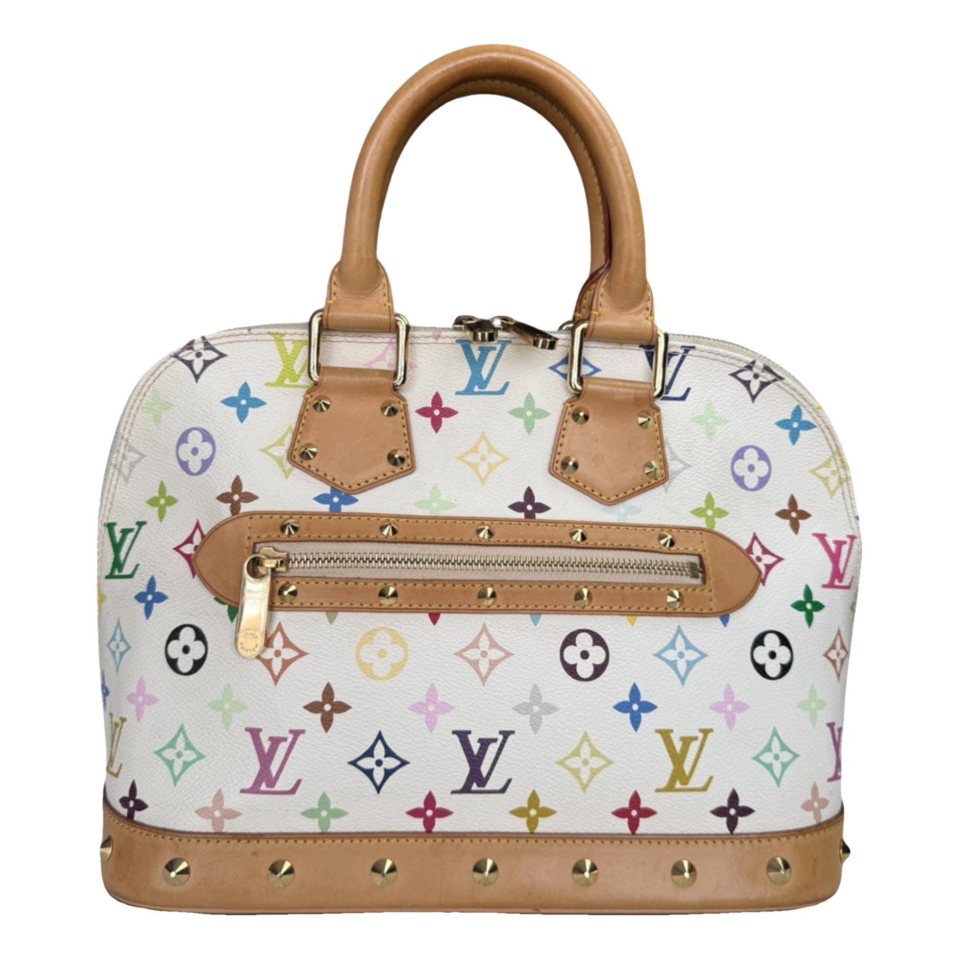 Alma leather handbag