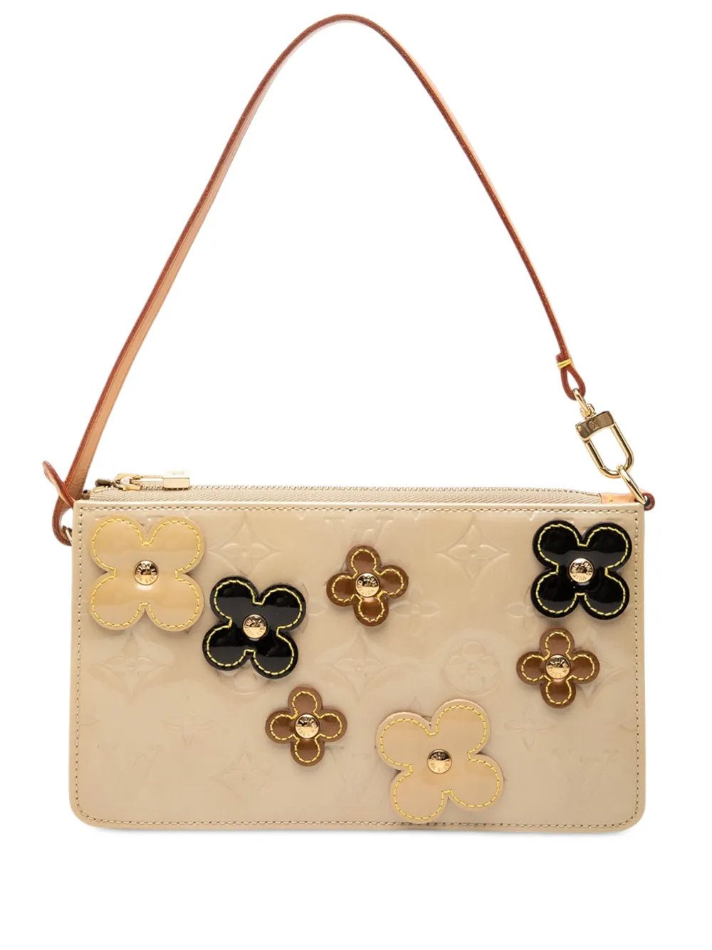 2002 Monogram Vernis Fleurs Lexington Pochette shoulder bag