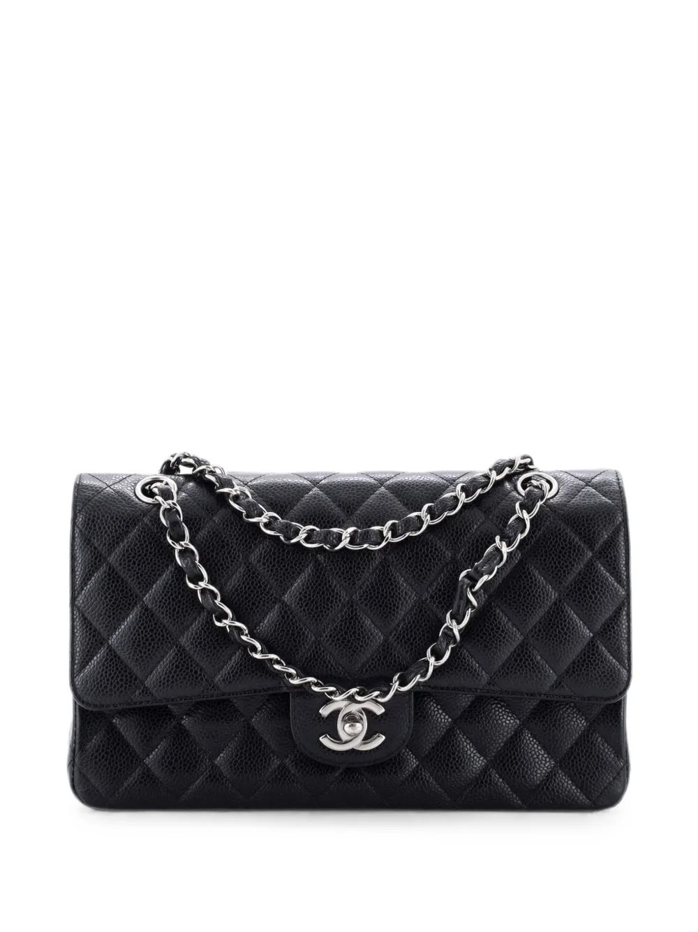 Classic Double Flap Bag Quilted Caviar Medium shoulder bag