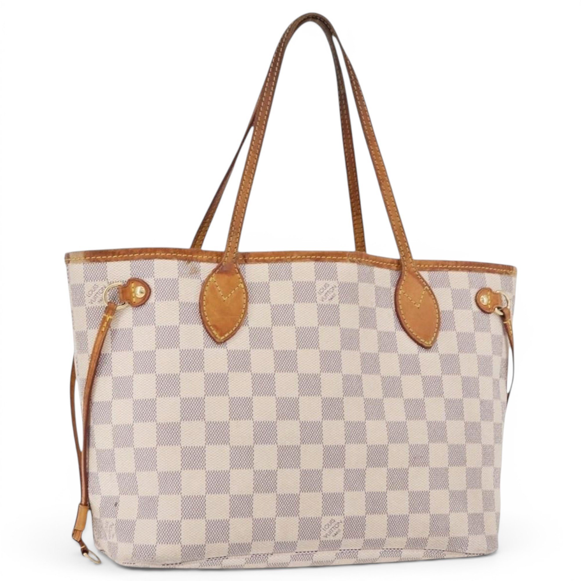 Neverfull leather tote