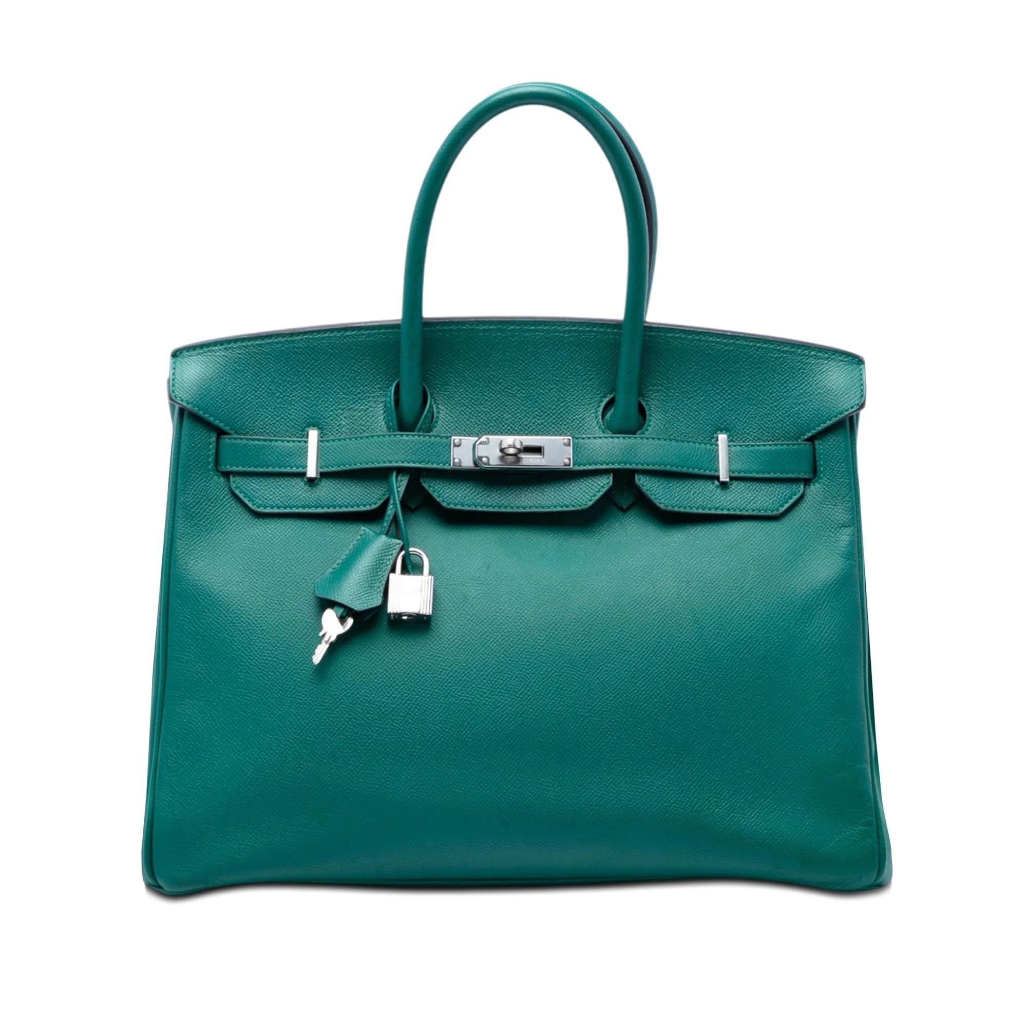 Birkin Shoulder pony-style calfskin handbag