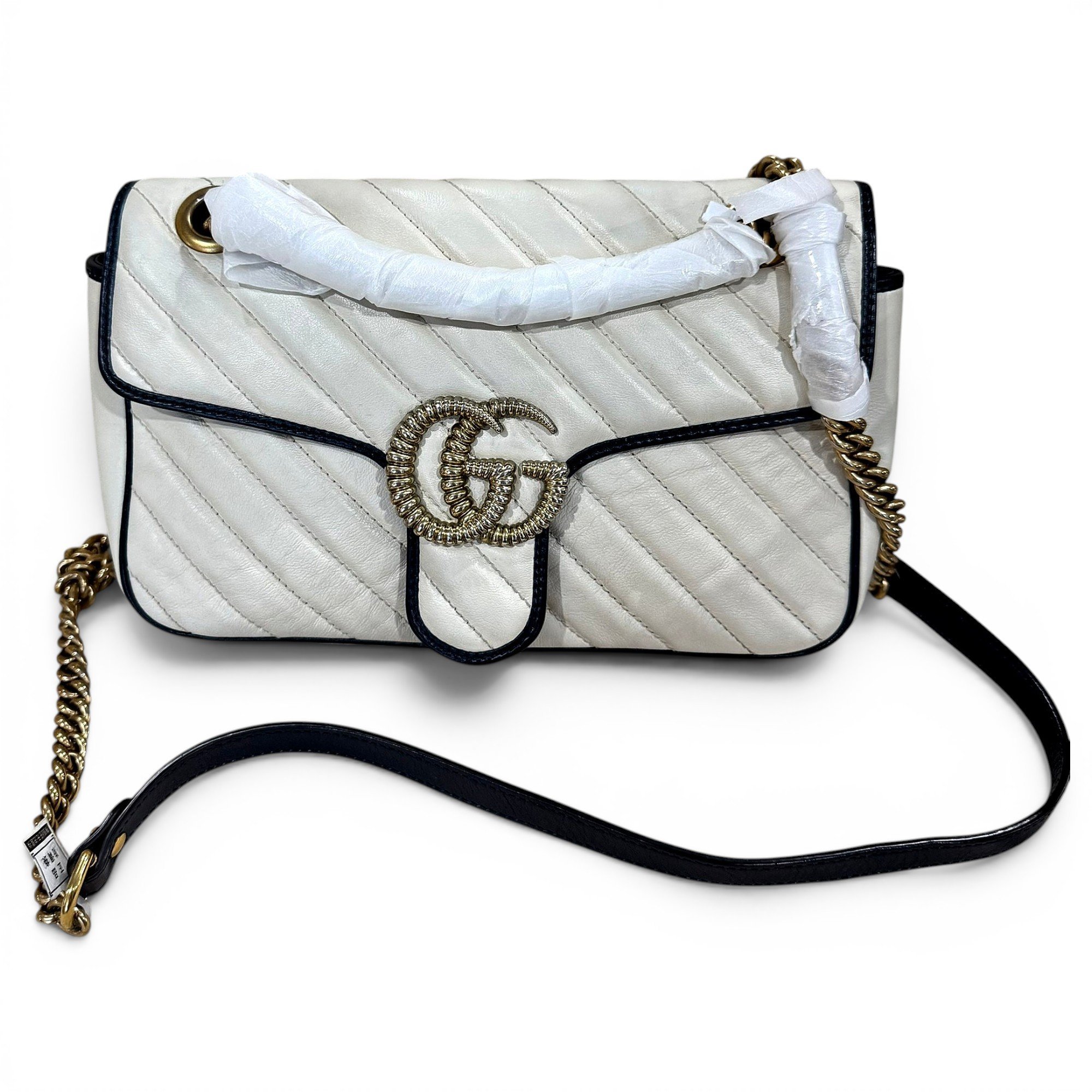 GG Marmont Flap leather crossbody bag