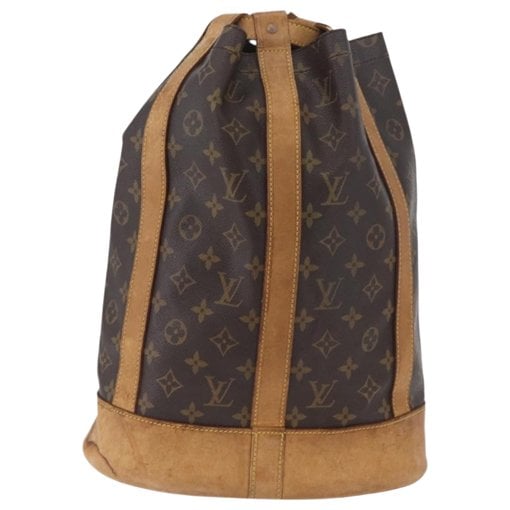 Randonnée leather handbag