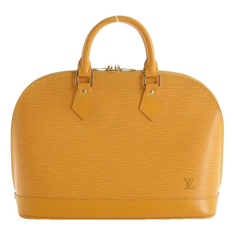 Alma leather handbag