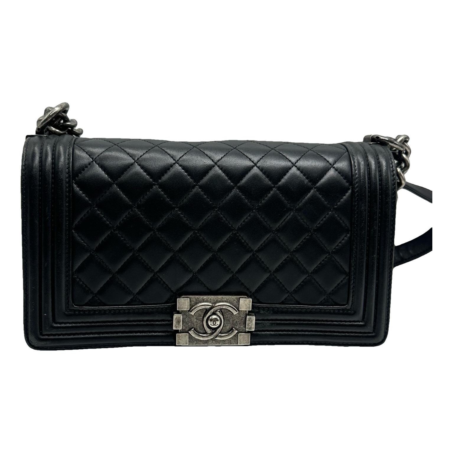 Boy leather crossbody bag