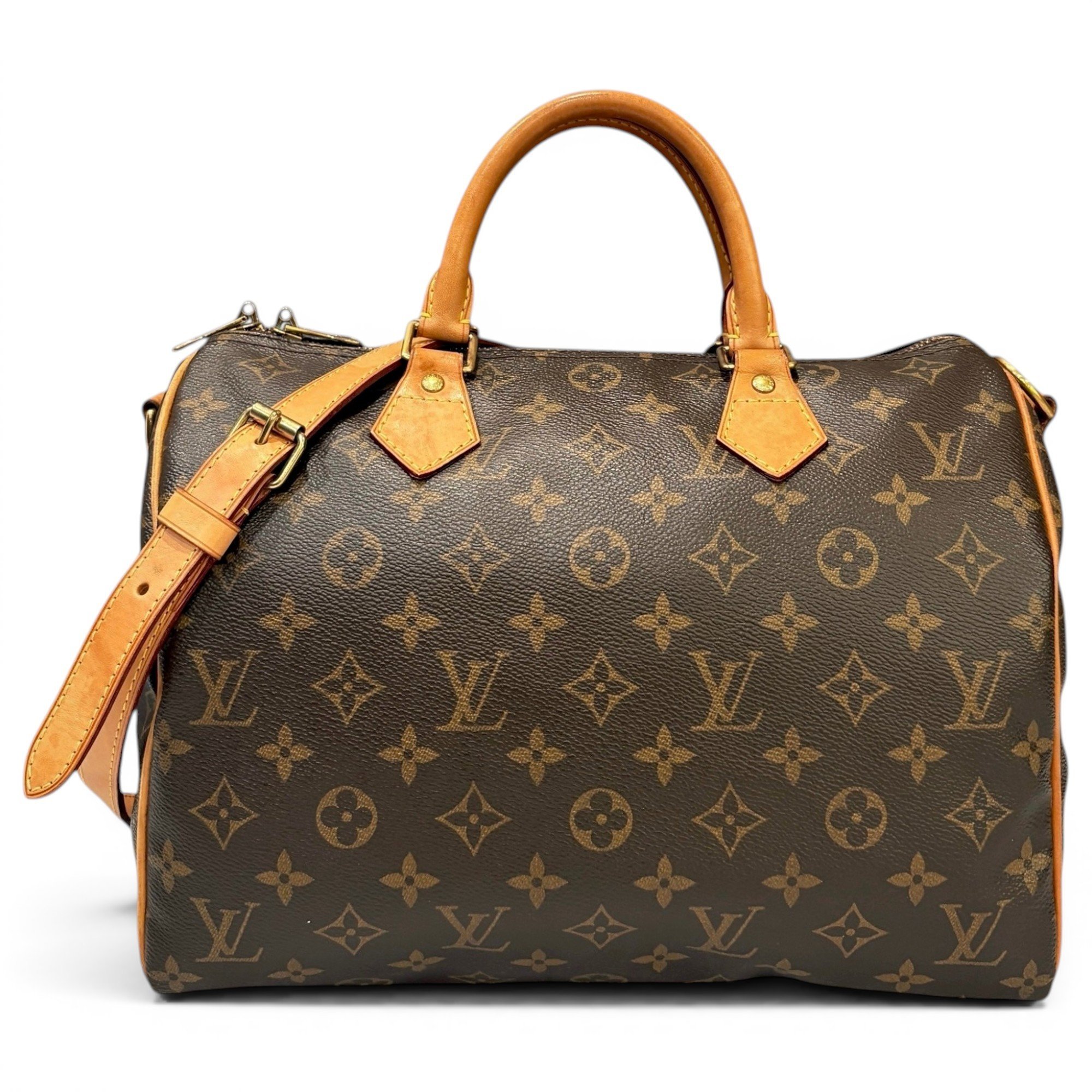 Speedy Bandoulière cloth crossbody bag