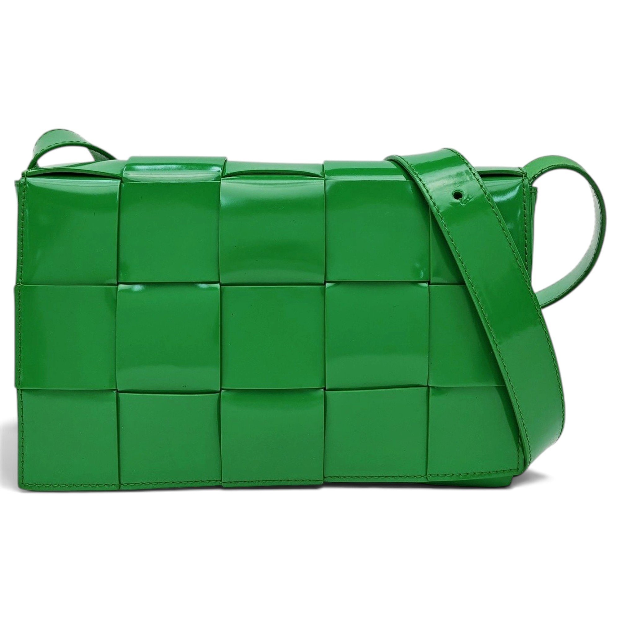 Brick Cassette leather handbag