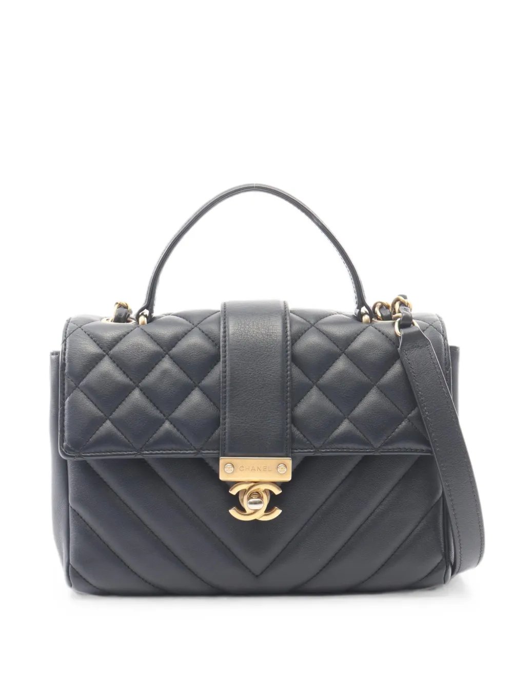 2019 matelassé V-stitch shoulder bag