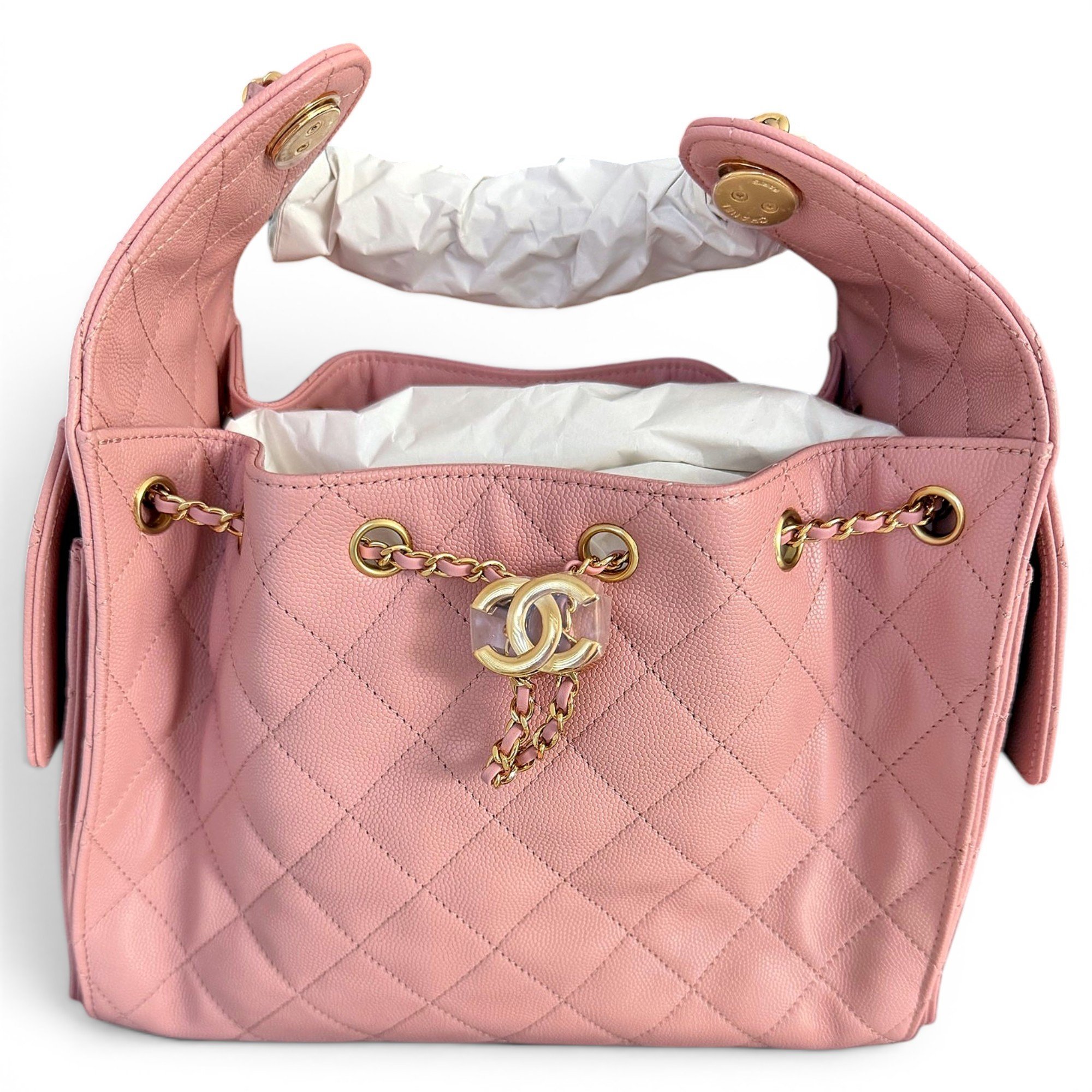 Chanel 25 leather bag