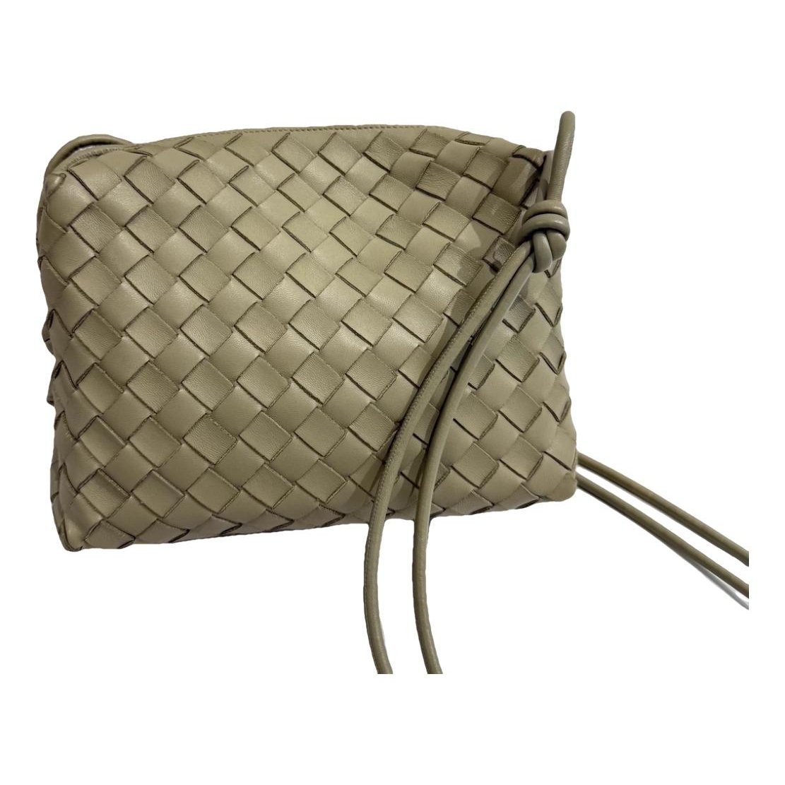 Loop leather crossbody bag