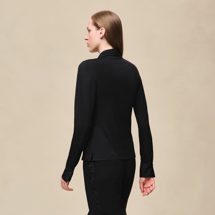 Noir Fitted Shirt
