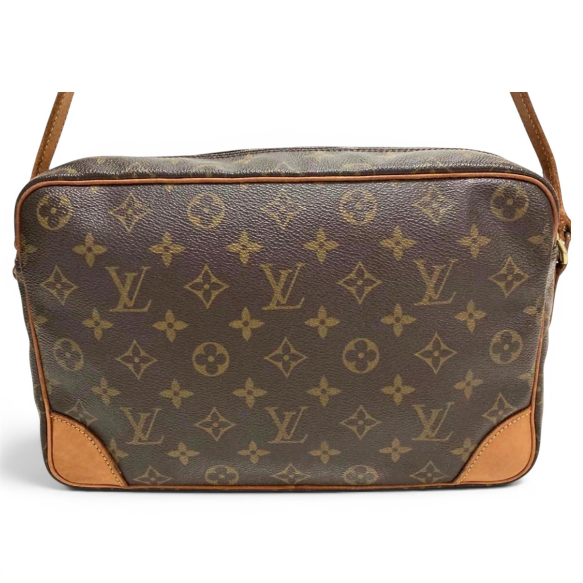 Trocadéro leather clutch bag