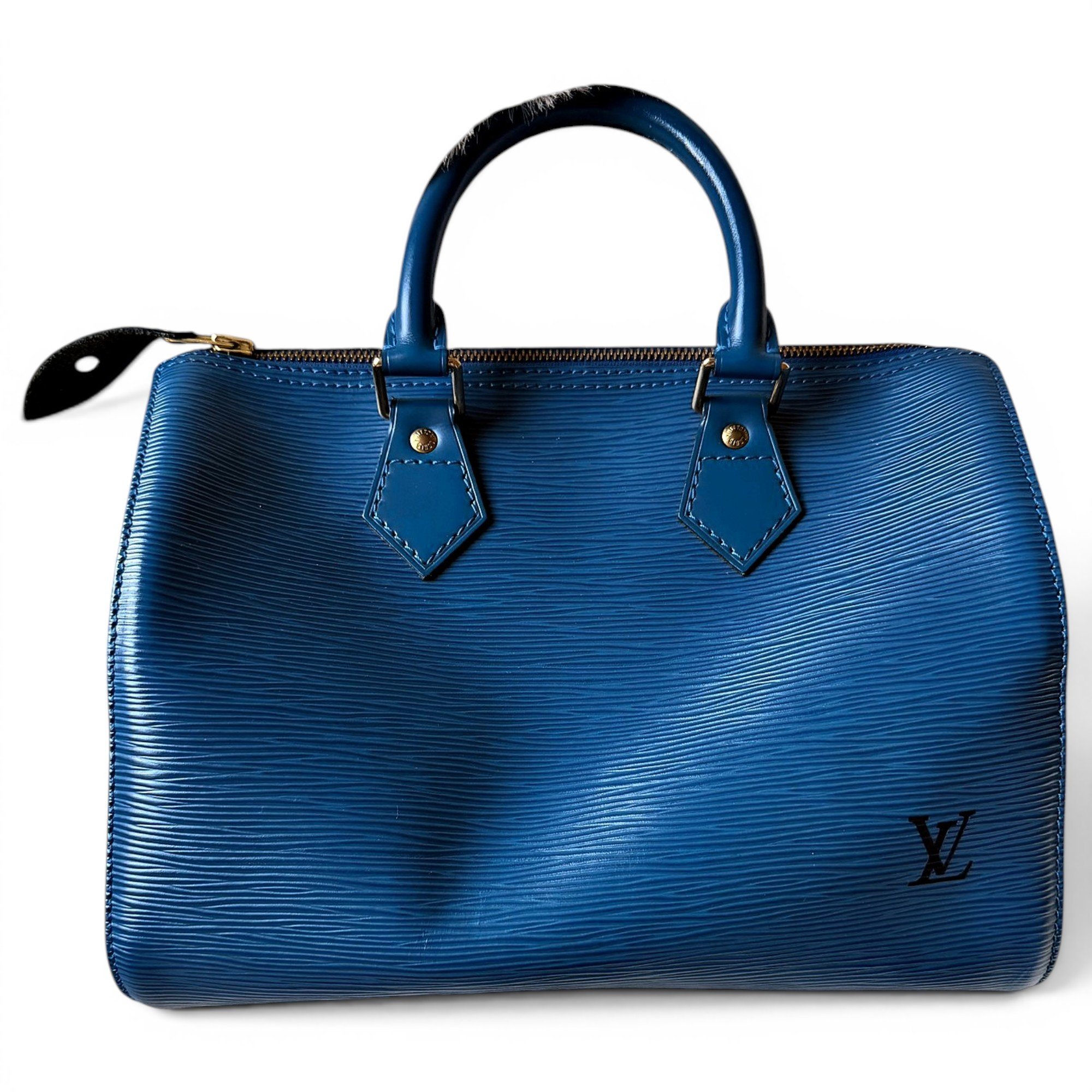 Speedy leather handbag