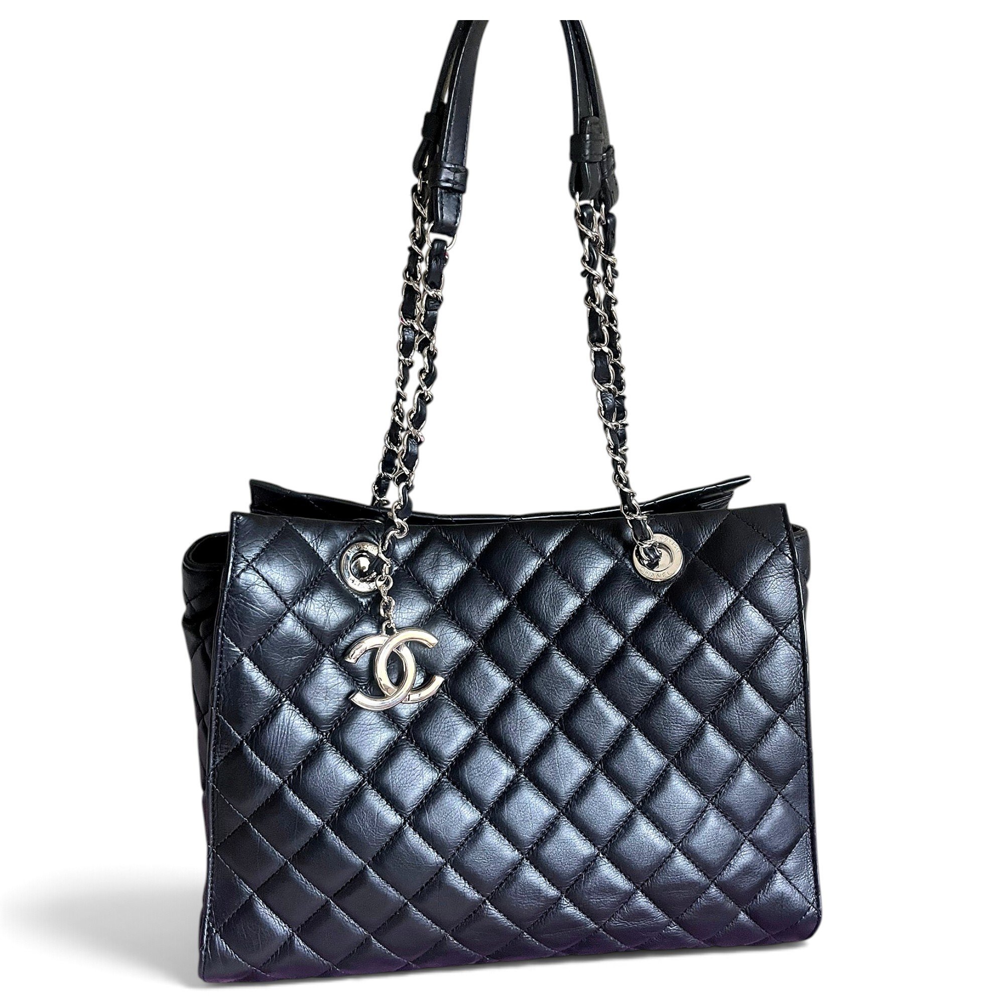 Leather tote