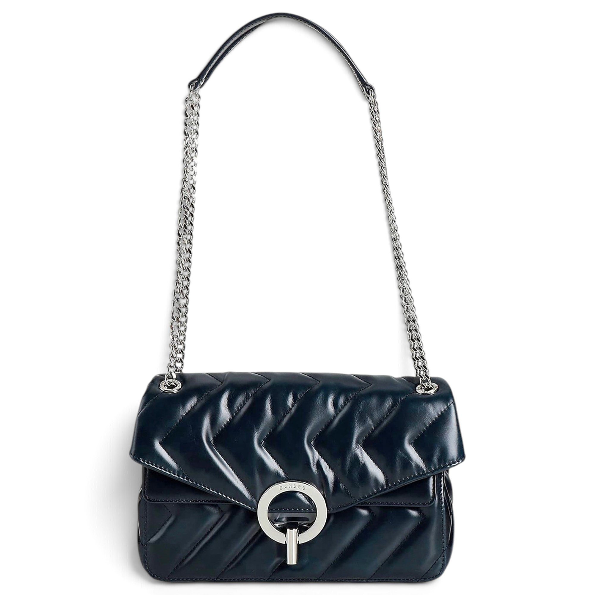 Sandro Yza leather handbag