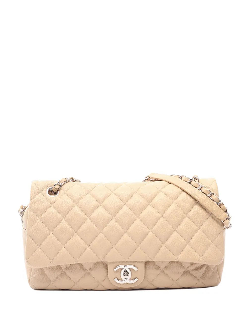 2012-2013 Jumbo Quilted Caviar Easy Flap shoulder bag