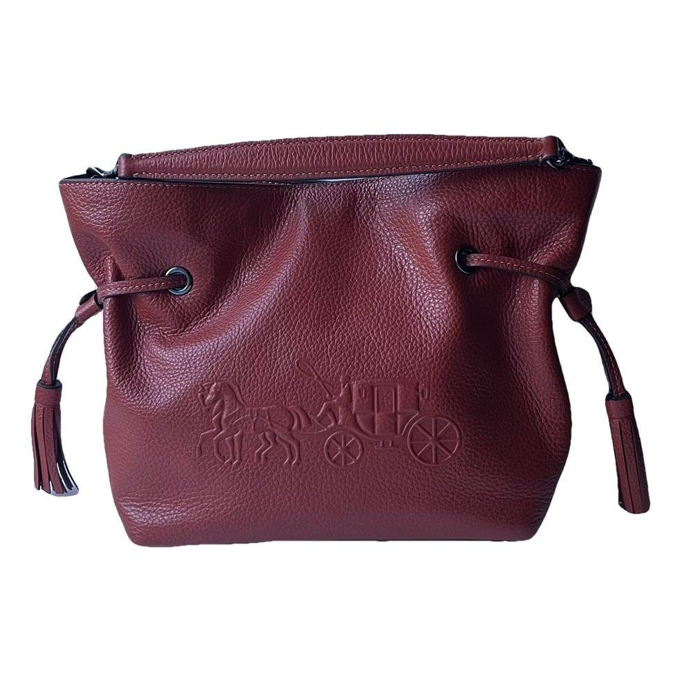Leather handbag
