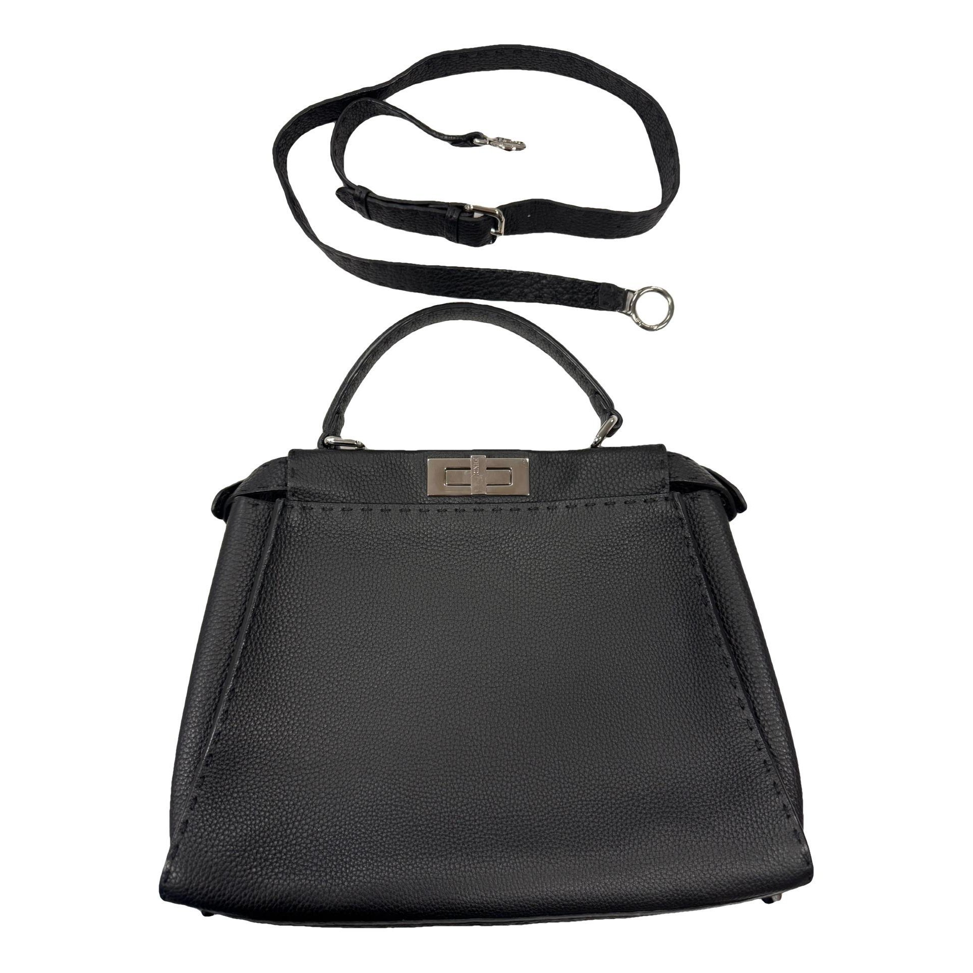 Peekaboo X-Lite leather handbag