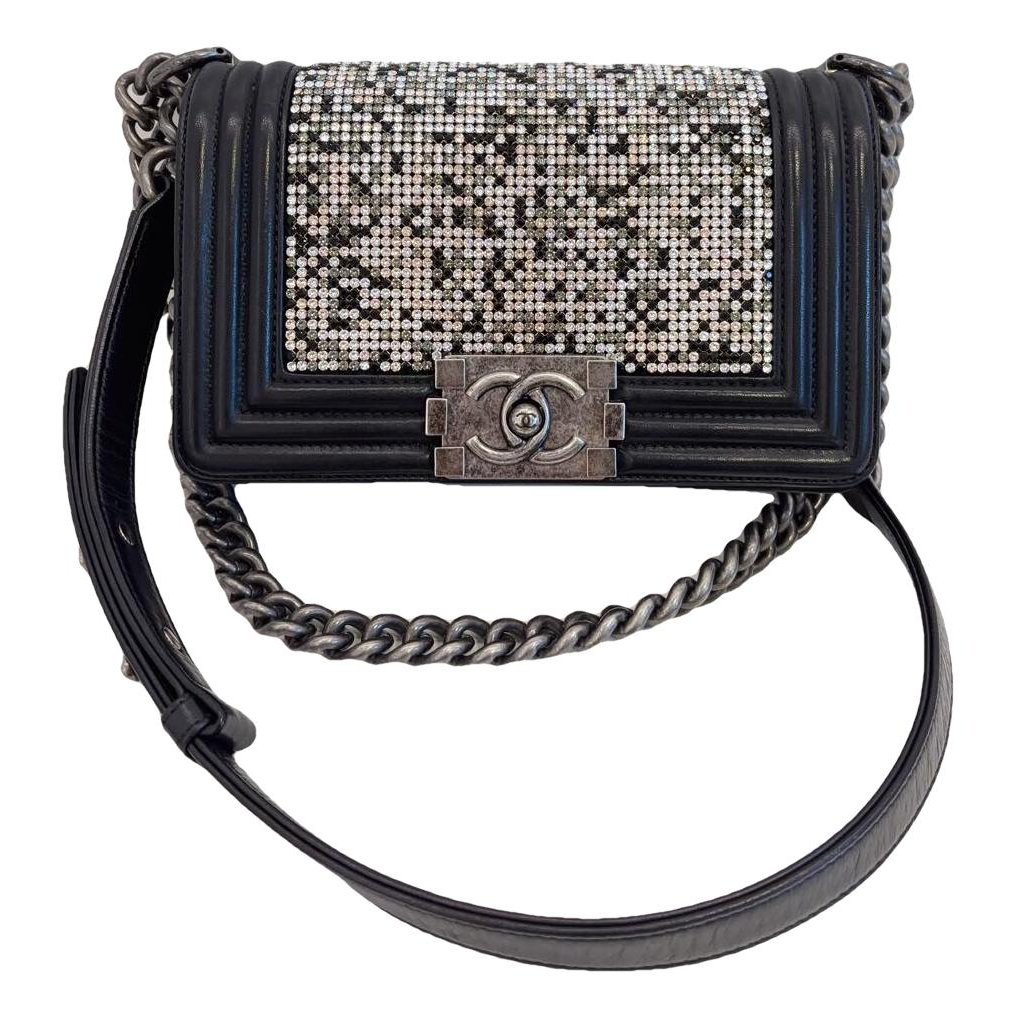 Boy leather crossbody bag