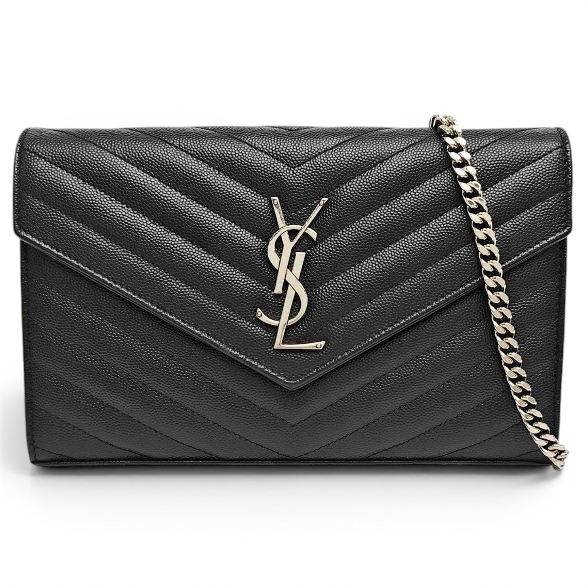 Baby monogramme leather handbag
