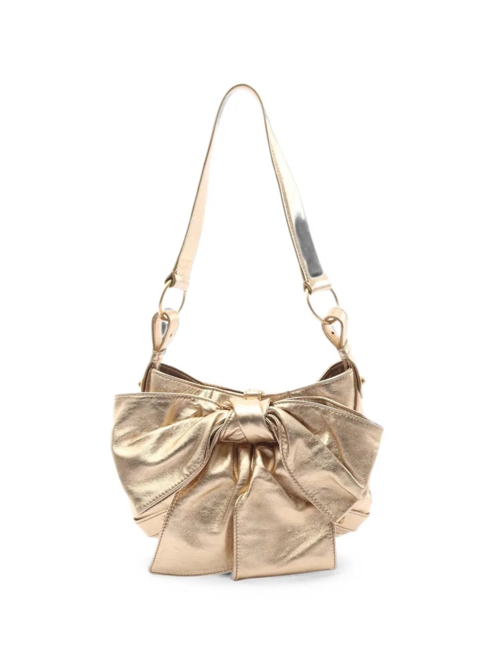 2000s bow shoulder bag