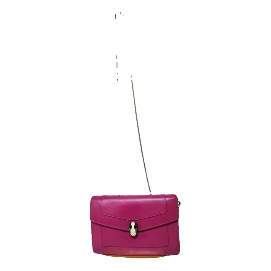 Serpenti leather crossbody bag