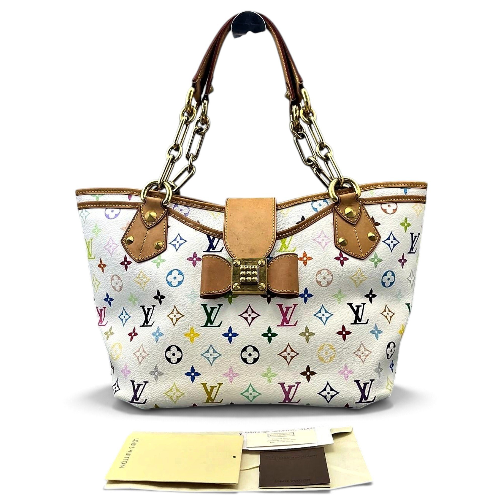 Leather tote