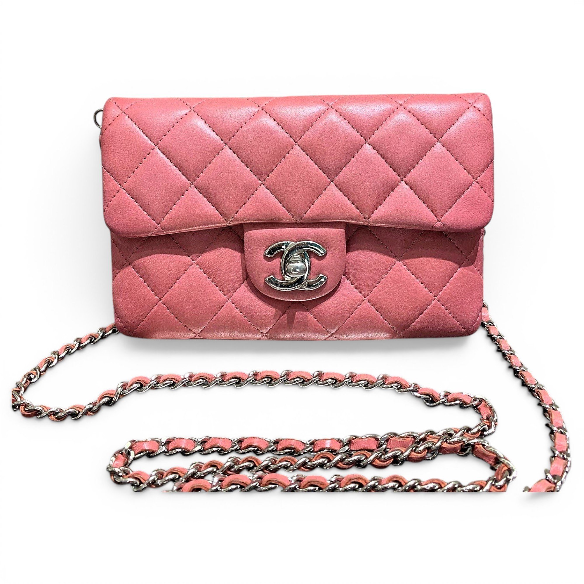 Wallet On Chain Timeless/Classique leather handbag