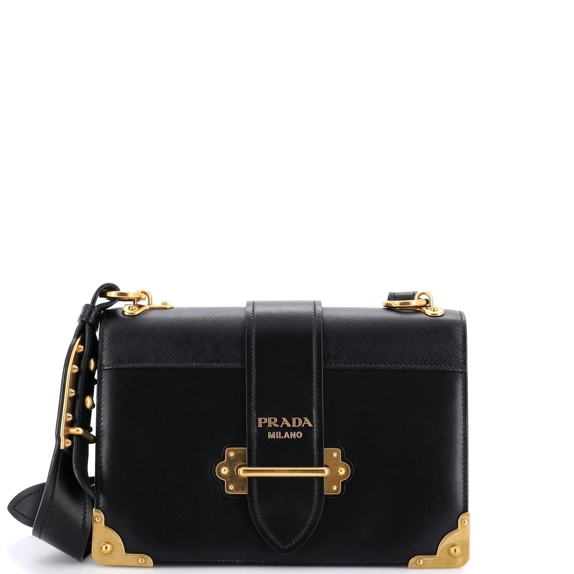 Leather crossbody bag