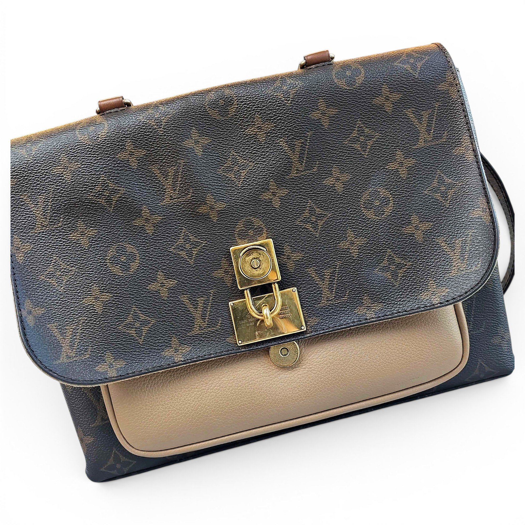 Marignan leather handbag