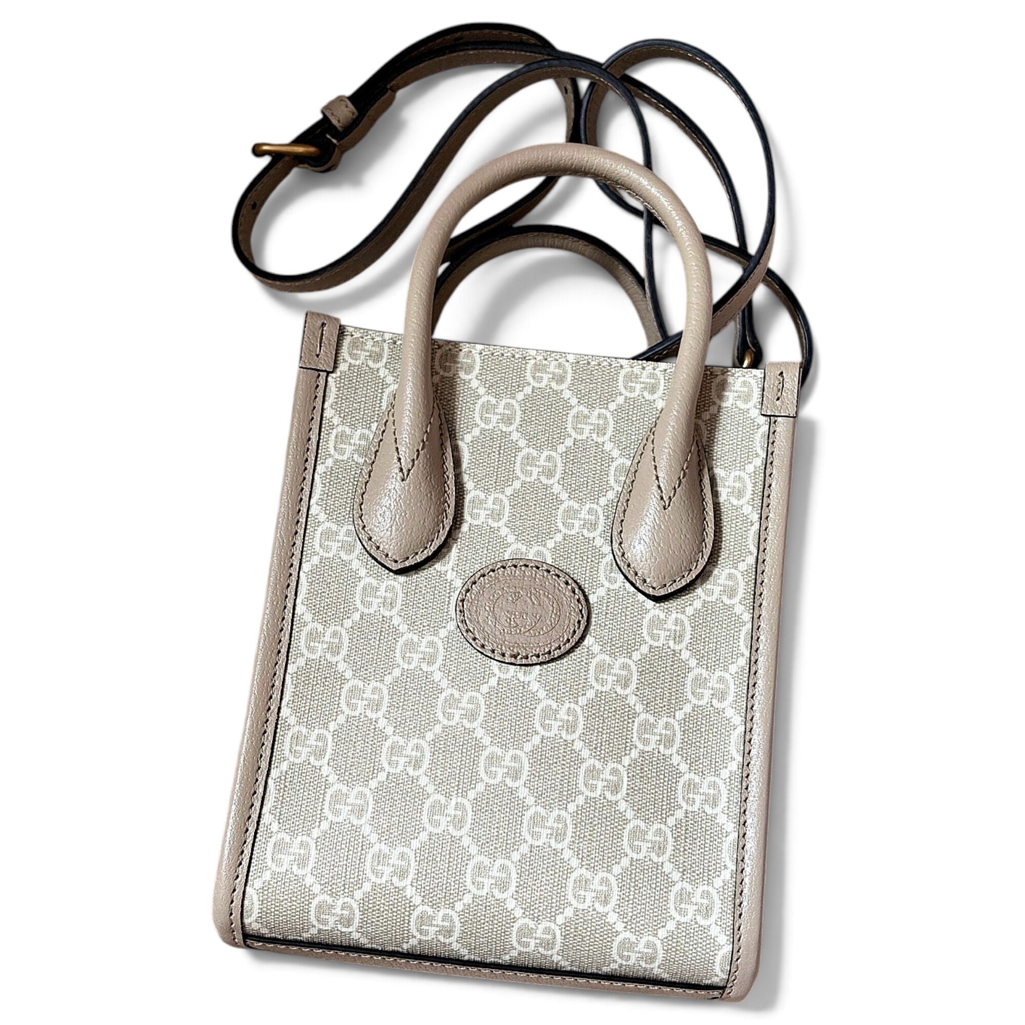 Ophidia GG Supreme leather tote