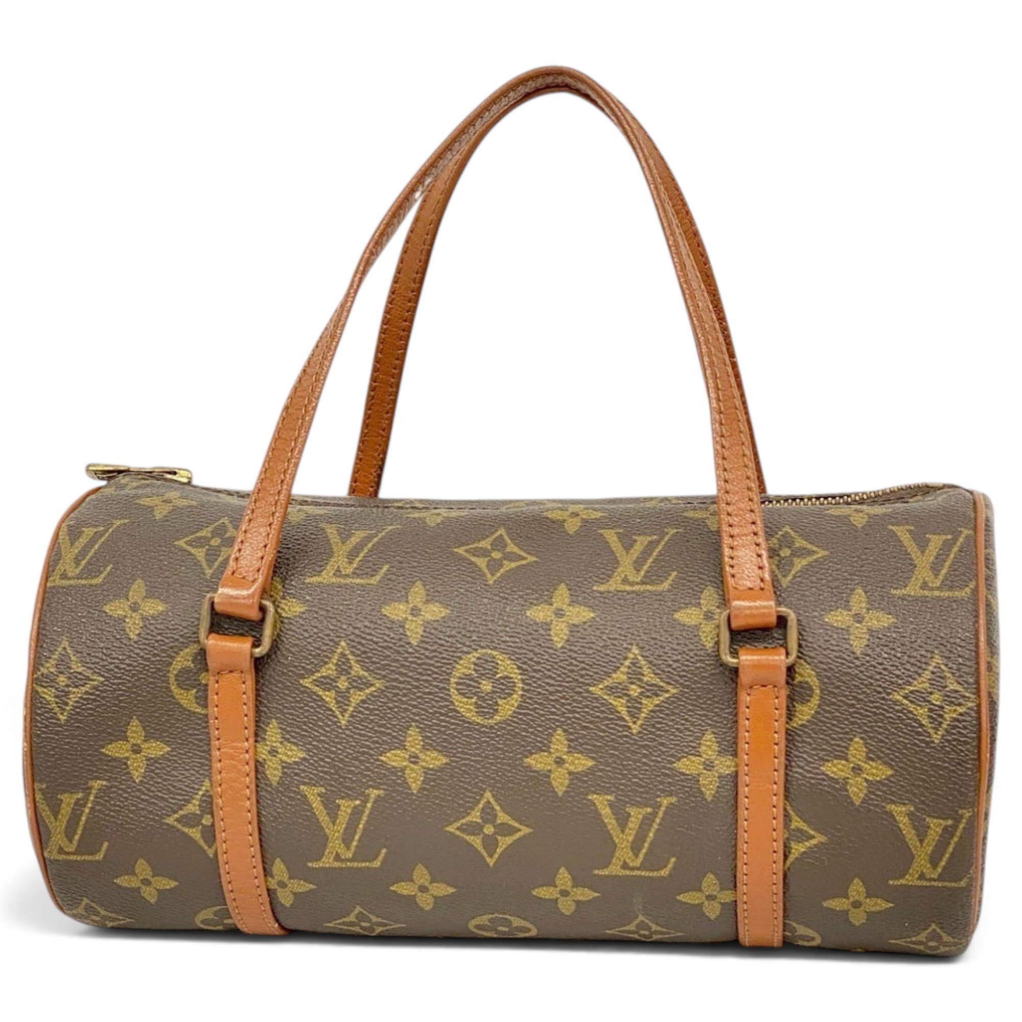 Papillon leather handbag
