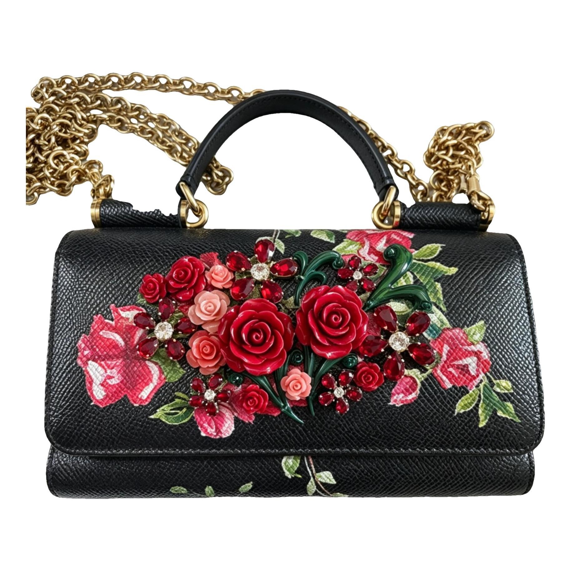 Sicily leather clutch bag