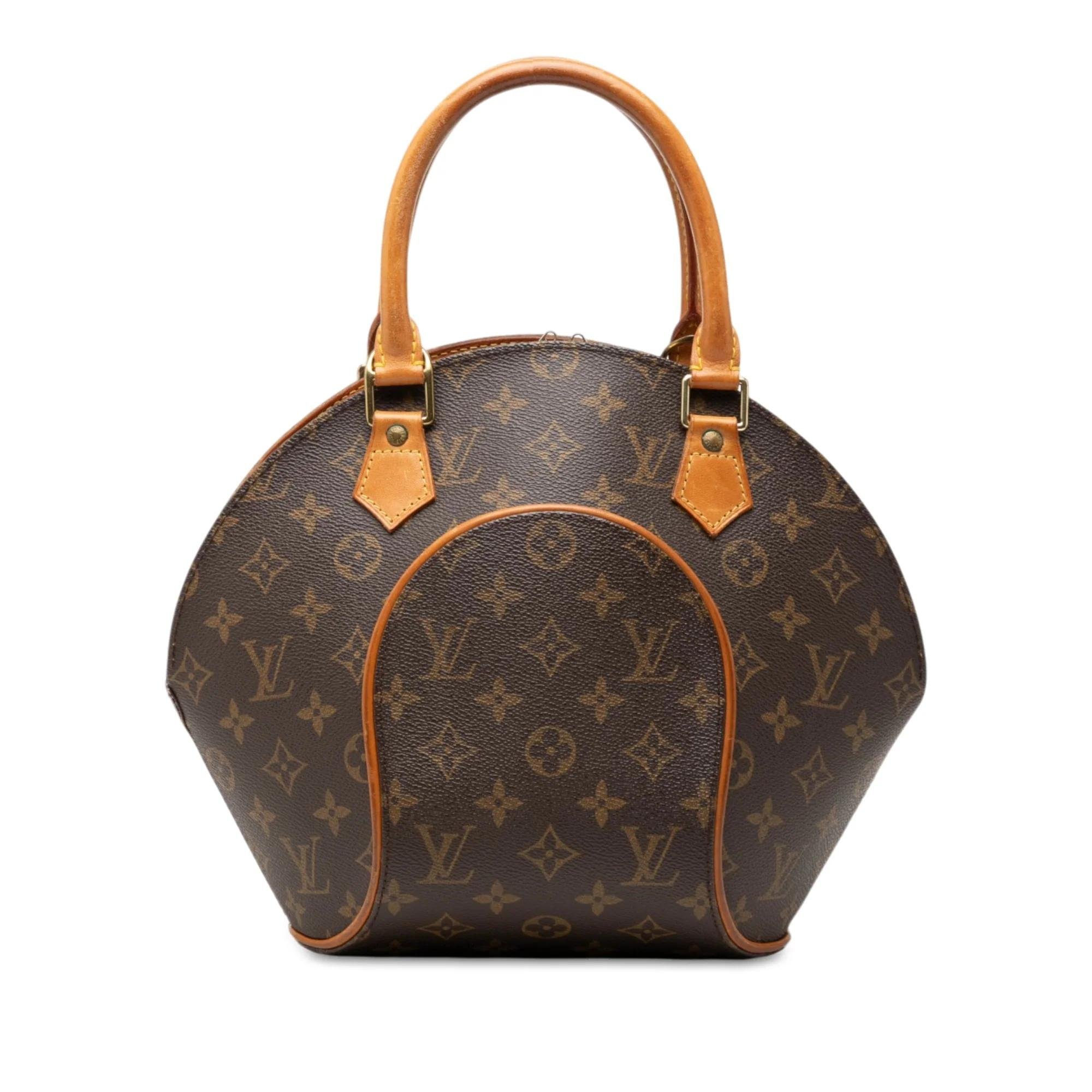 Ellipse cloth handbag