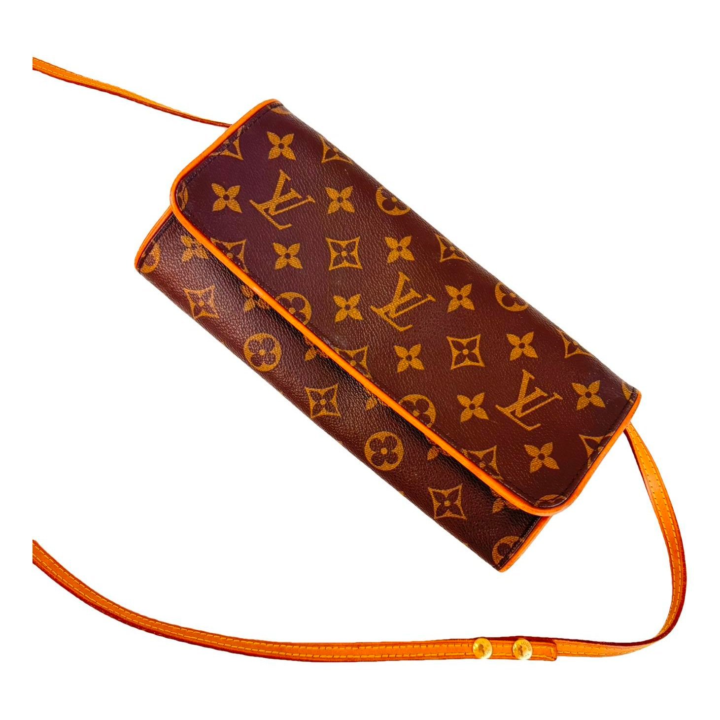 Twin leather handbag