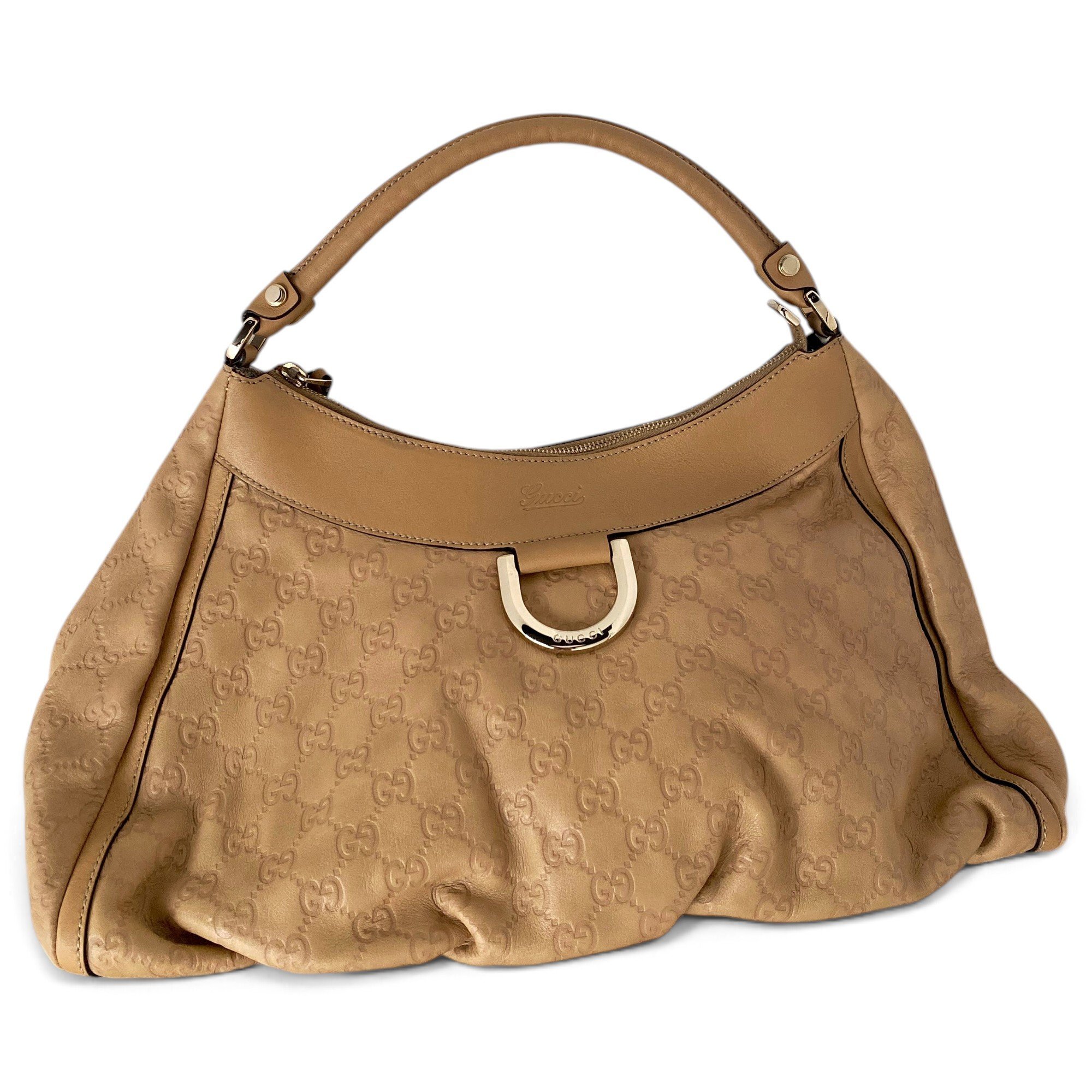 D-Ring leather handbag