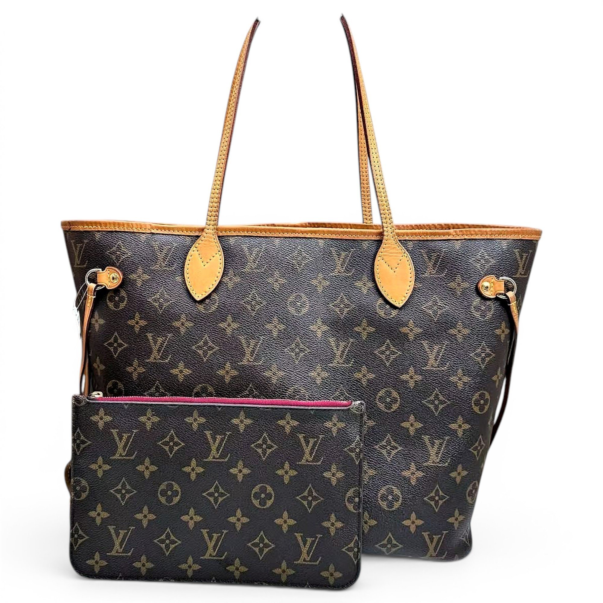 Neverfull leather handbag