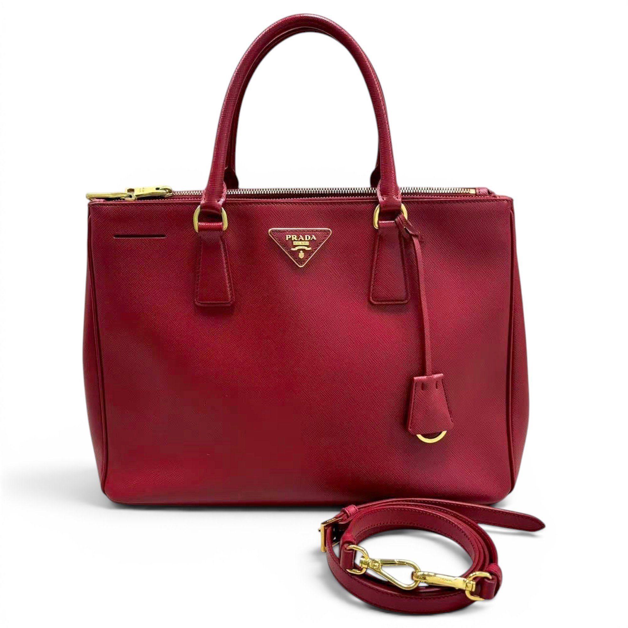 Galleria leather handbag