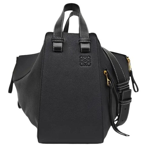 Hammock leather handbag