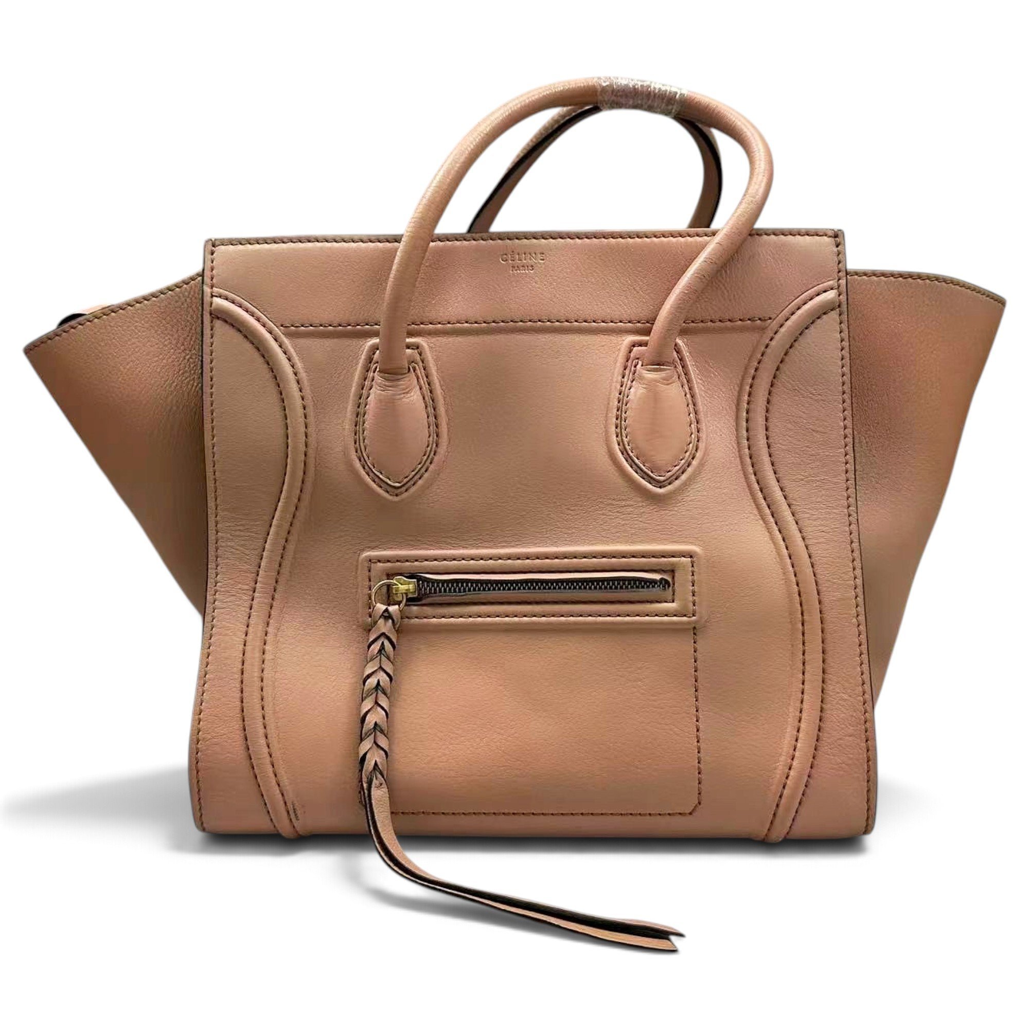 Celine Luggage Phantom leather handbag