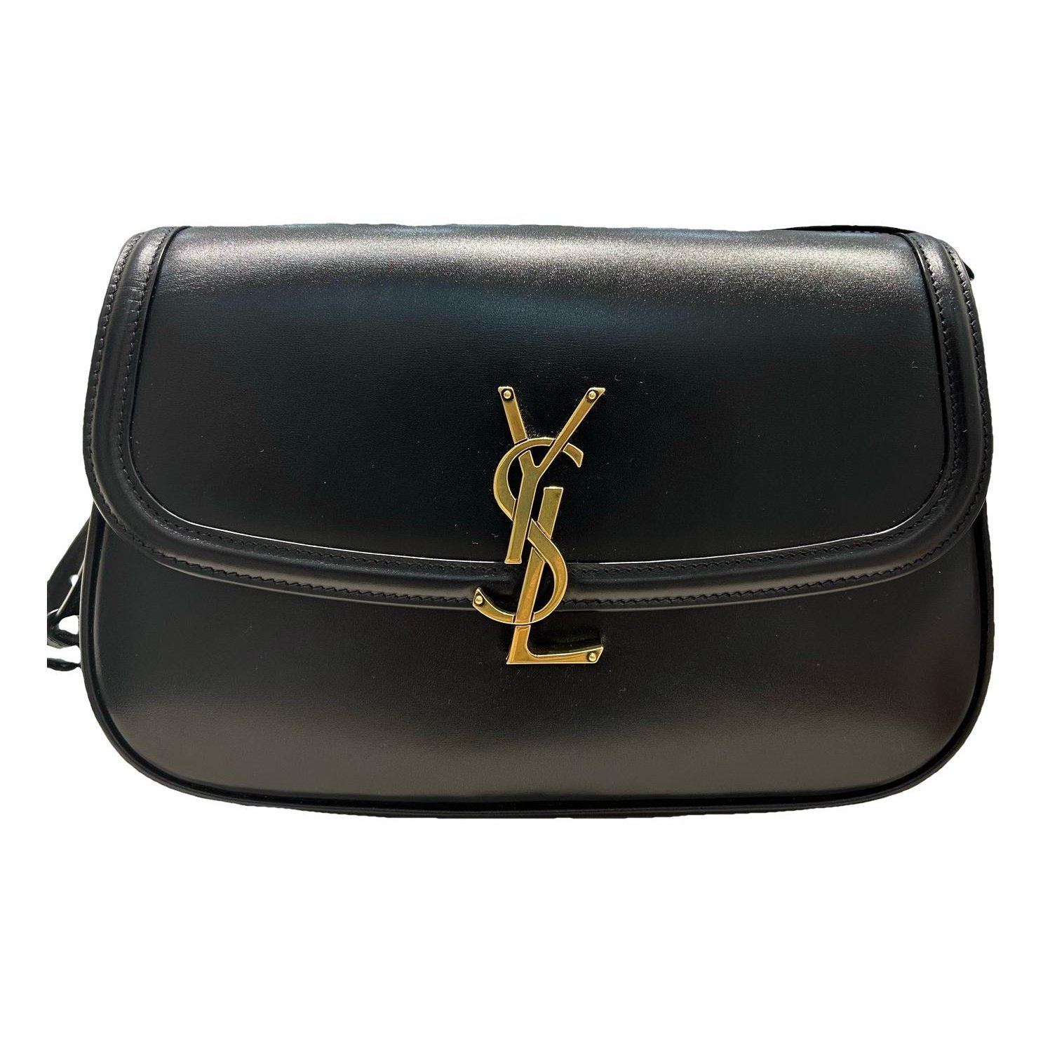 Solférino leather handbag