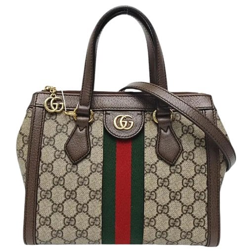Ophidia leather handbag