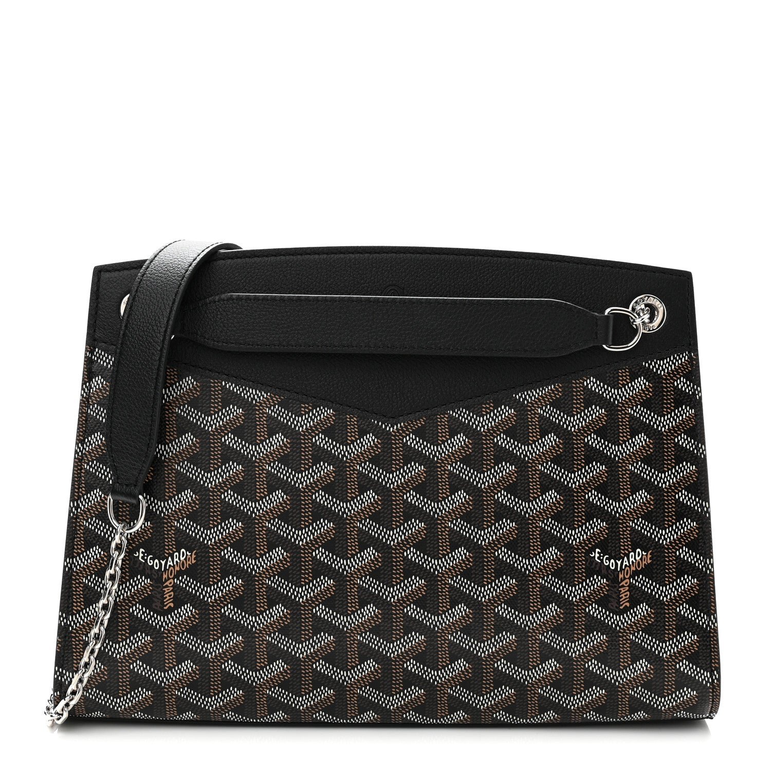 Goyard Goyardine Rouette Structure PM Black