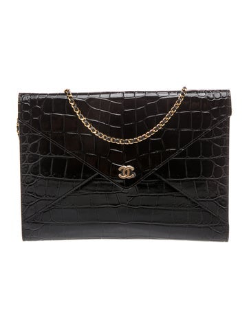 2026 Croc Illusion Clutch with Chain