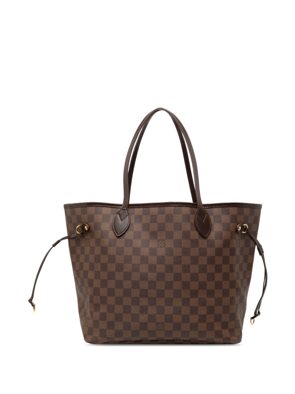 2011 Damier Ebene Neverfull MM tote bag