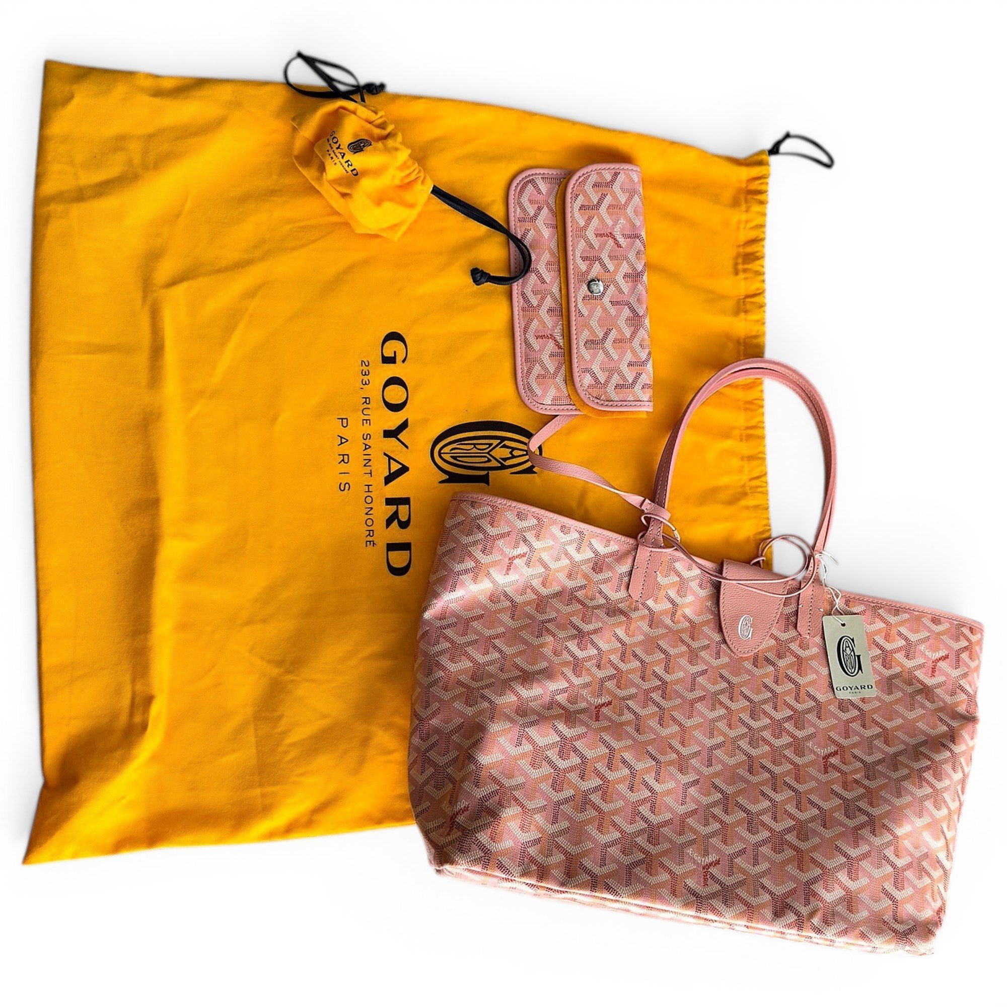Goyard Saint-Louis cloth tote