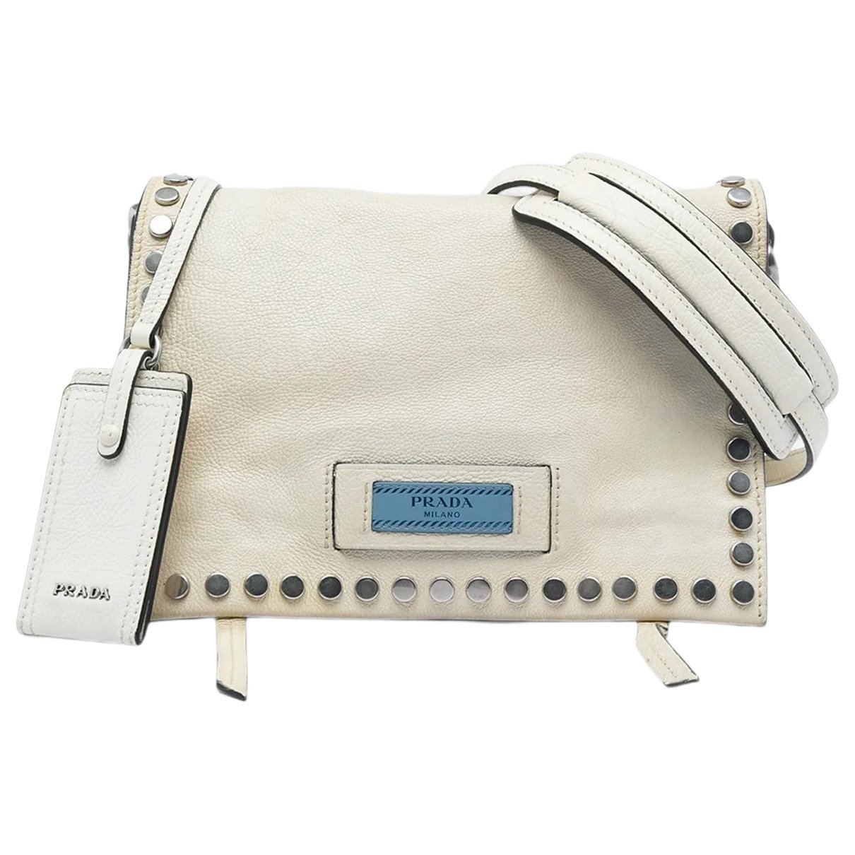 Etiquette leather bag