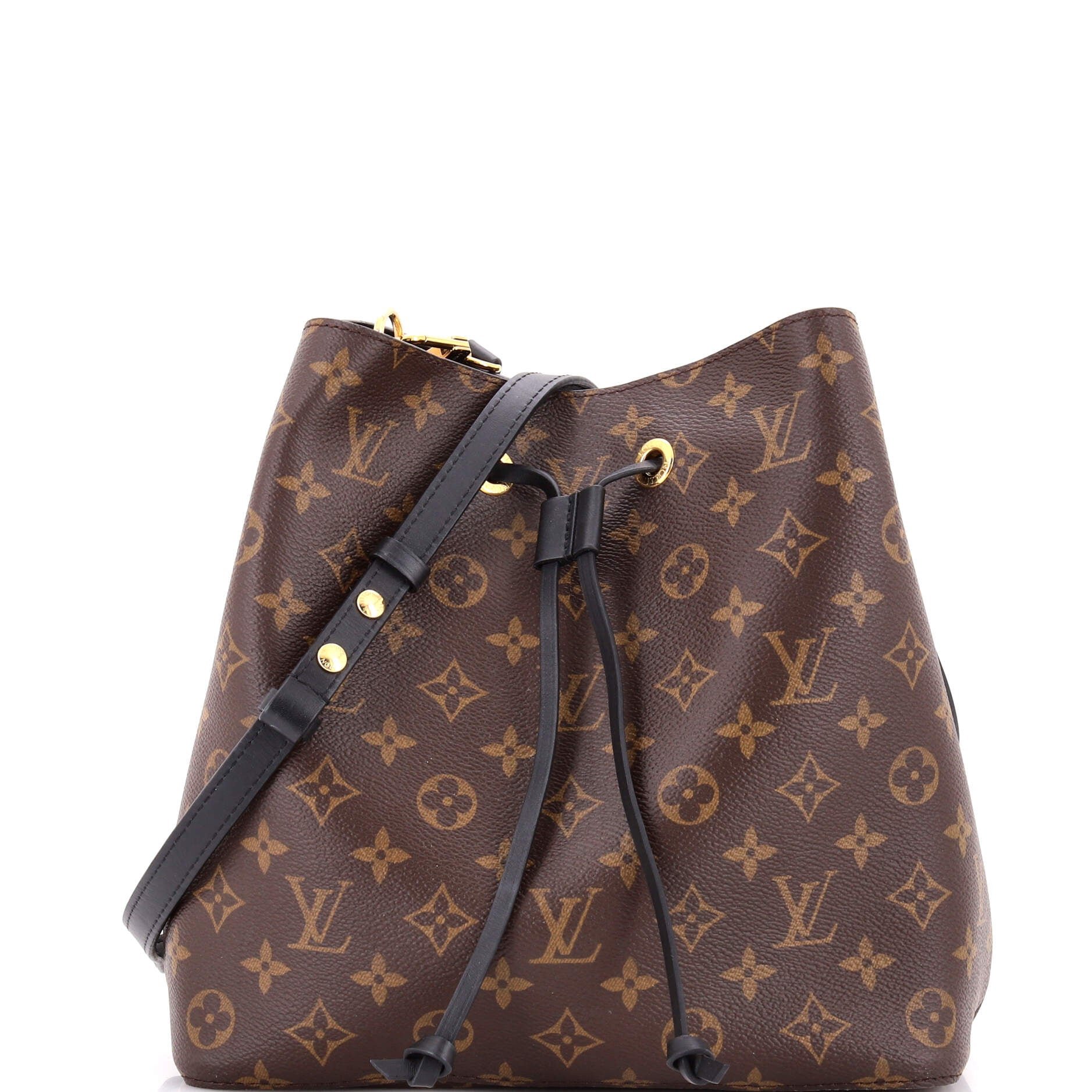 NeoNoe Handbag Monogram Canvas with Leather MM