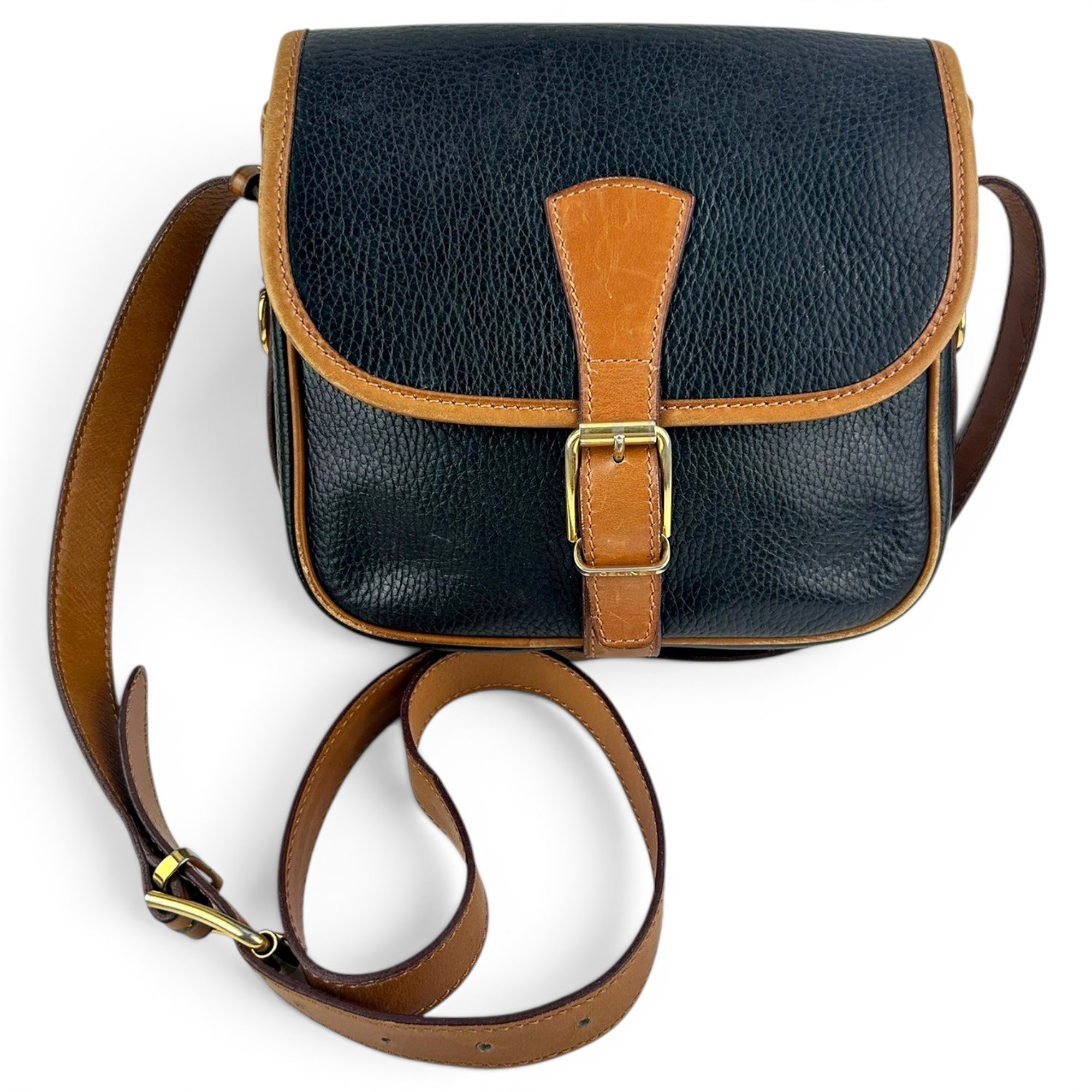 Leather crossbody bag
